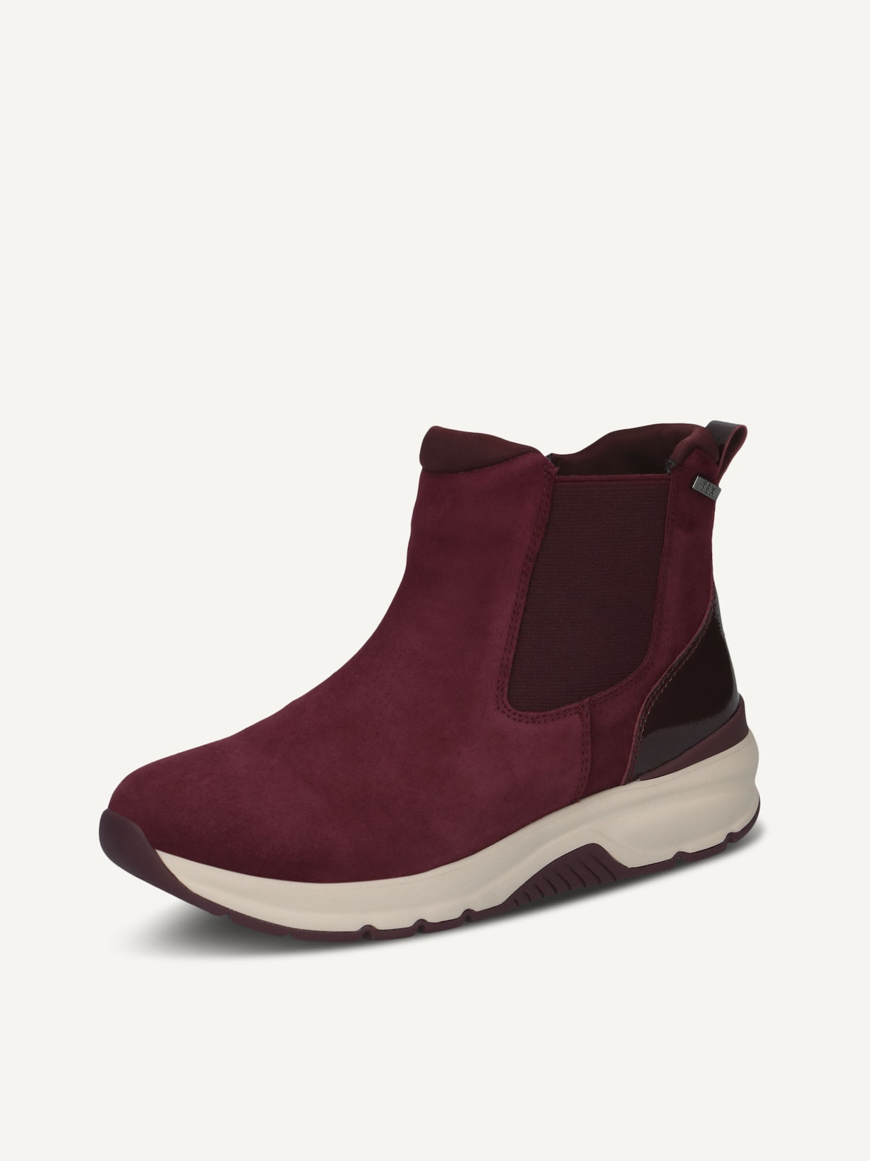 Caprice, Chelsea Boot - rot BORDEAUX COMB, Bild 2 von 5