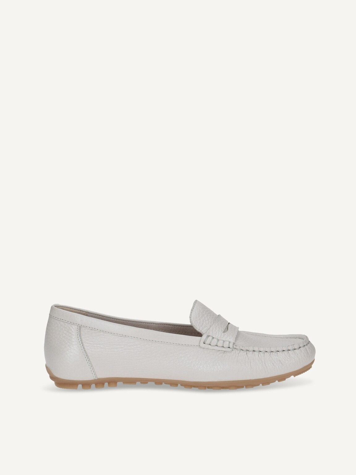 Caprice, Leather Moccasin - white PEARL PER.DEER, image 4 of 6