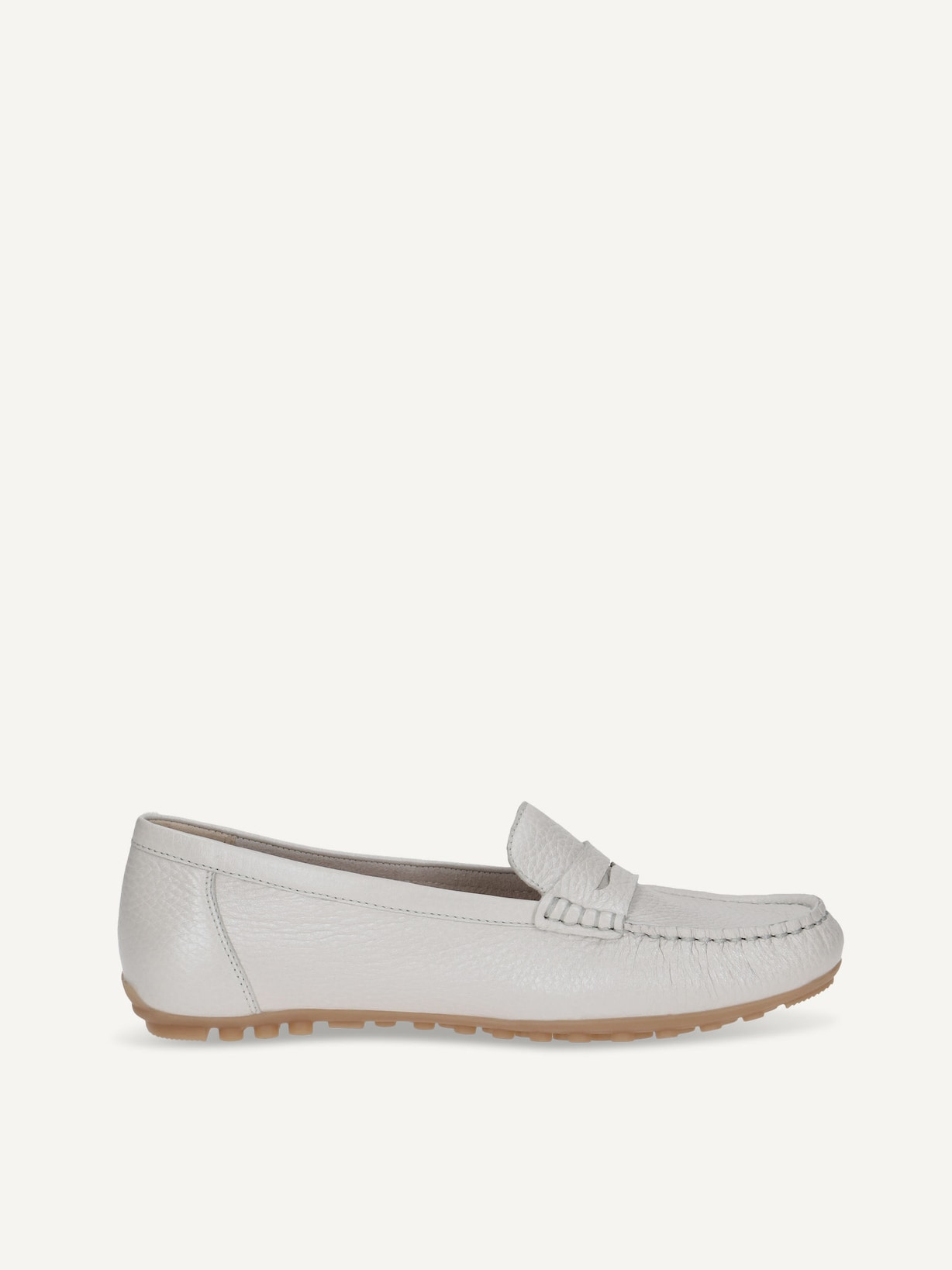 Caprice, Mocassin en cuir - blanc PEARL PER.DEER, image 4 sur 6