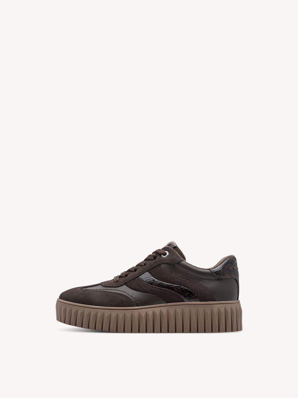 Marco Tozzi, Sneaker - brown MOCCA COMB, image 2 of 7