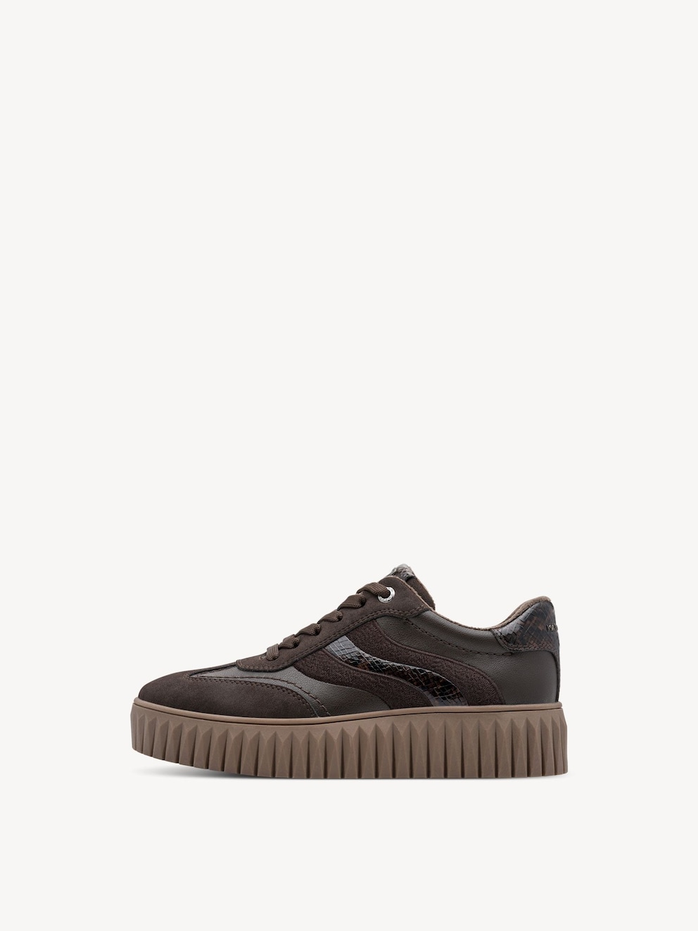 Marco Tozzi, Sneaker - marrone MOCCA COMB, immagine 1 di 7