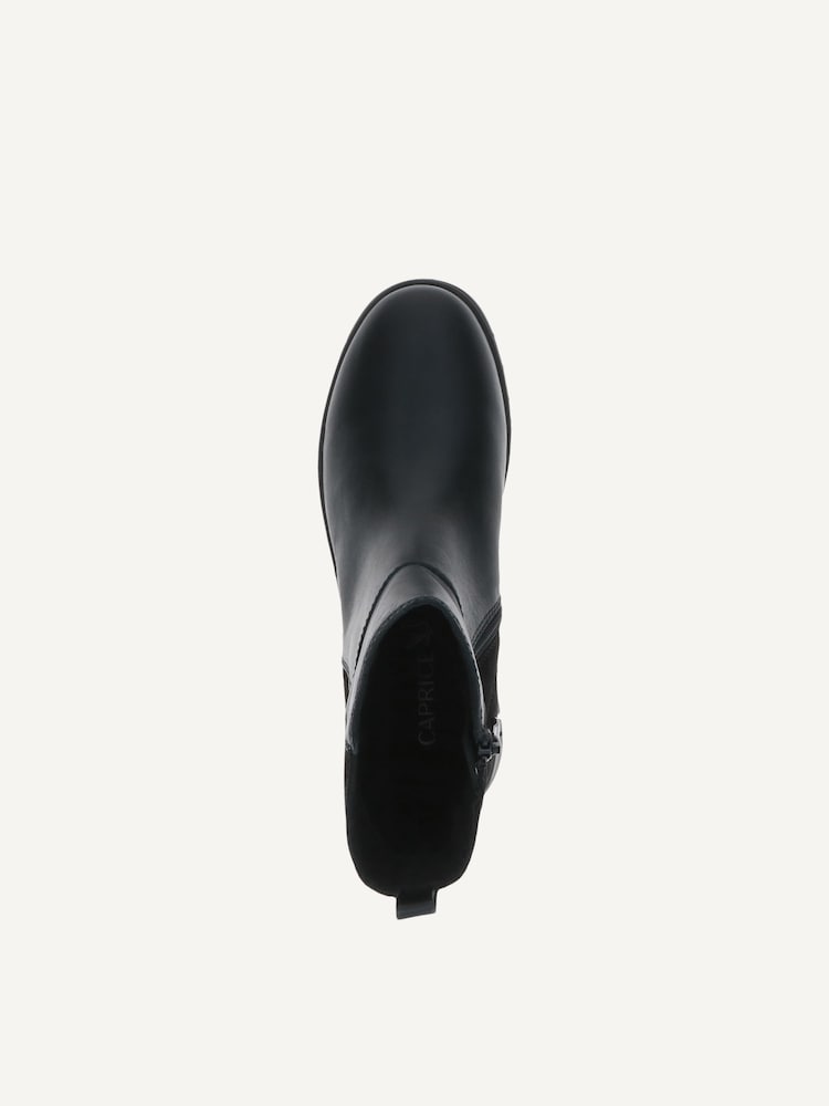 Caprice, Bottine en cuir - noir BLACK COMB, image 4 sur 5