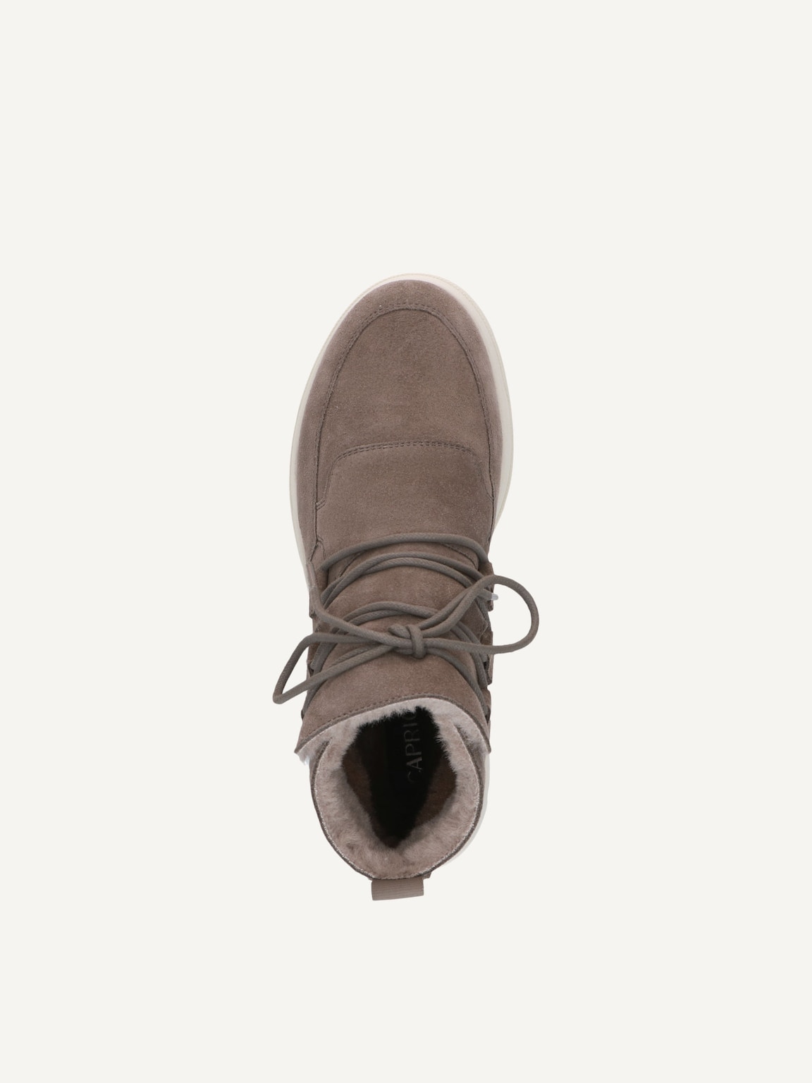Caprice, Bootie - beige warm lining DK TAUPE SUEDE, image 6 of 6