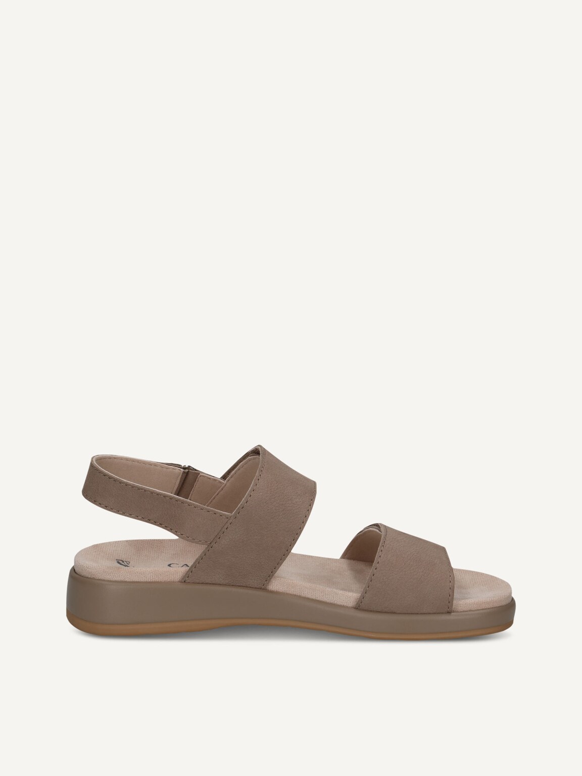 Caprice, Leather Sandal - beige TAUPE NUBUC, image 3 of 5