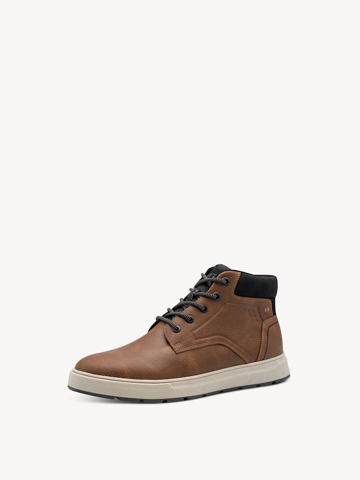 Marco Tozzi, Enkellaarsje - bruin COGNAC COMB