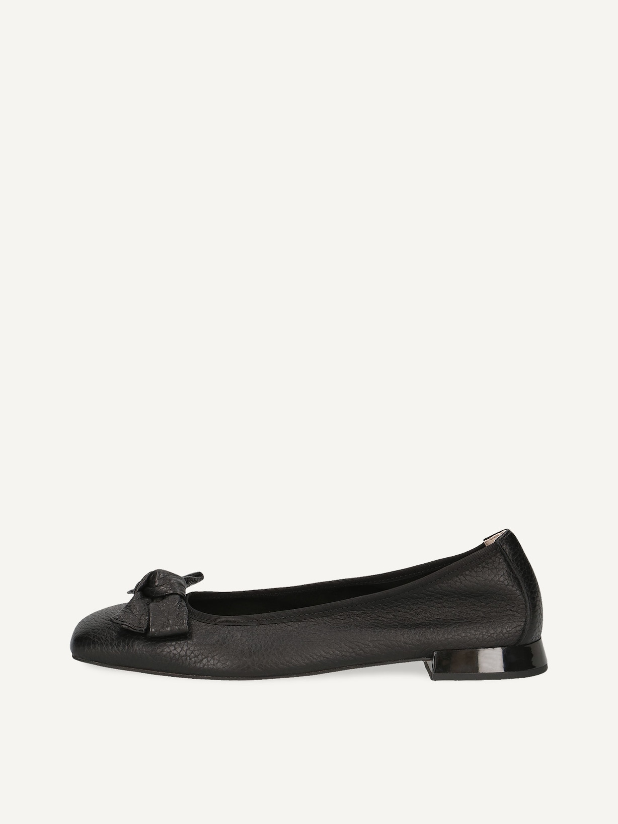 Caprice, Ballerine en cuir - noir BLACK DEER, image 1 sur 5