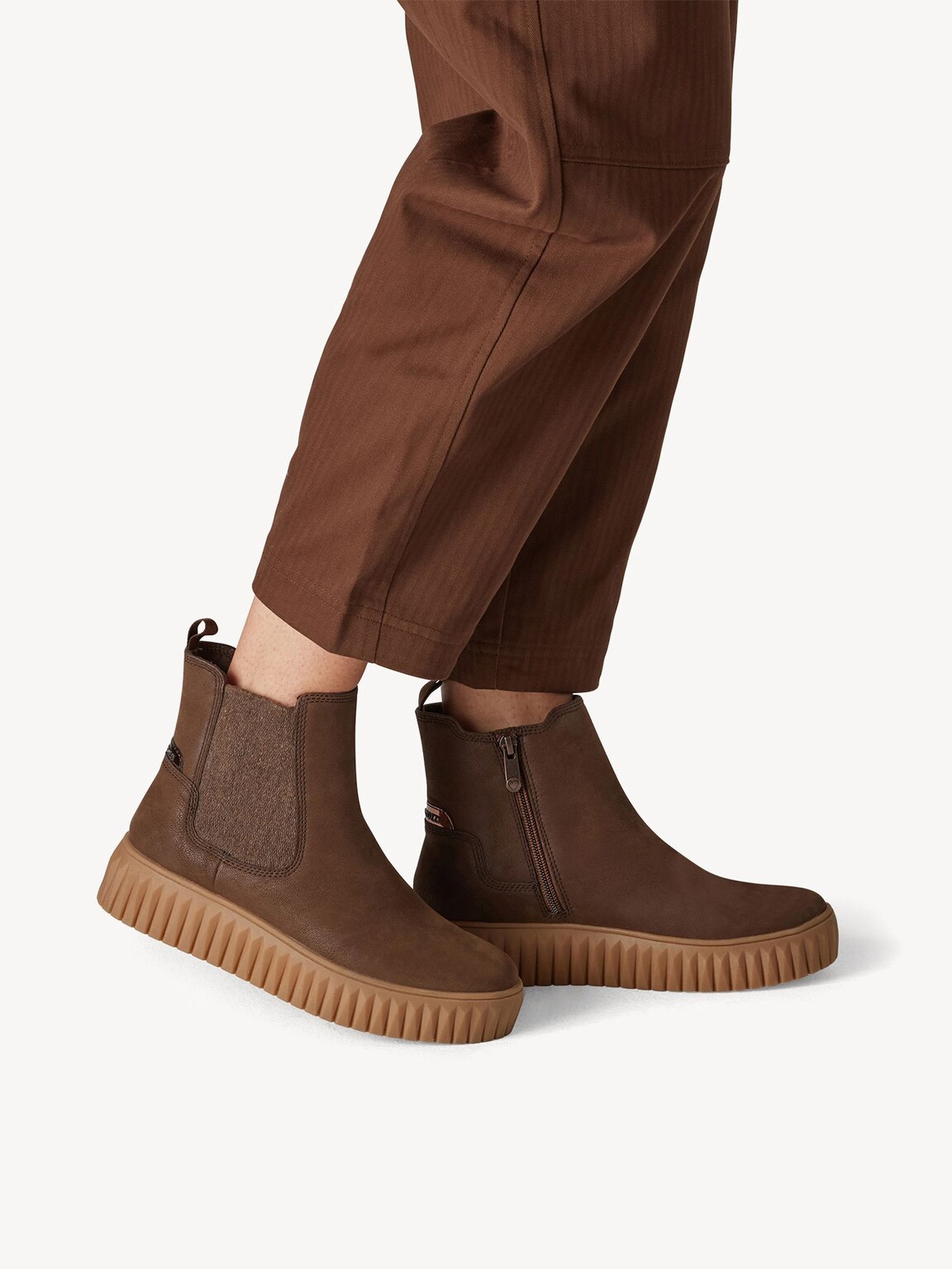 Marco Tozzi, Chelsea boot - brown, CAFE, Image 2 of 7
