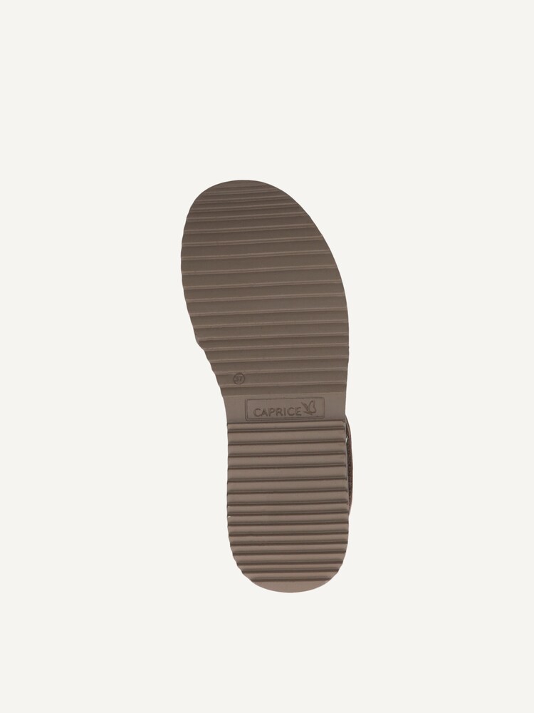 Caprice, Leather Sandal - brown TAUPE METALLIC, image 5 of 6