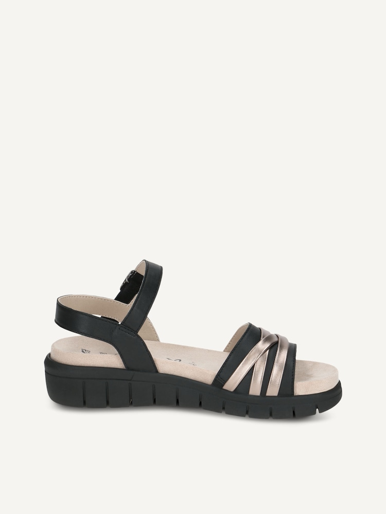Caprice, Sandale - noir BLACK COMB, image 3 sur 5