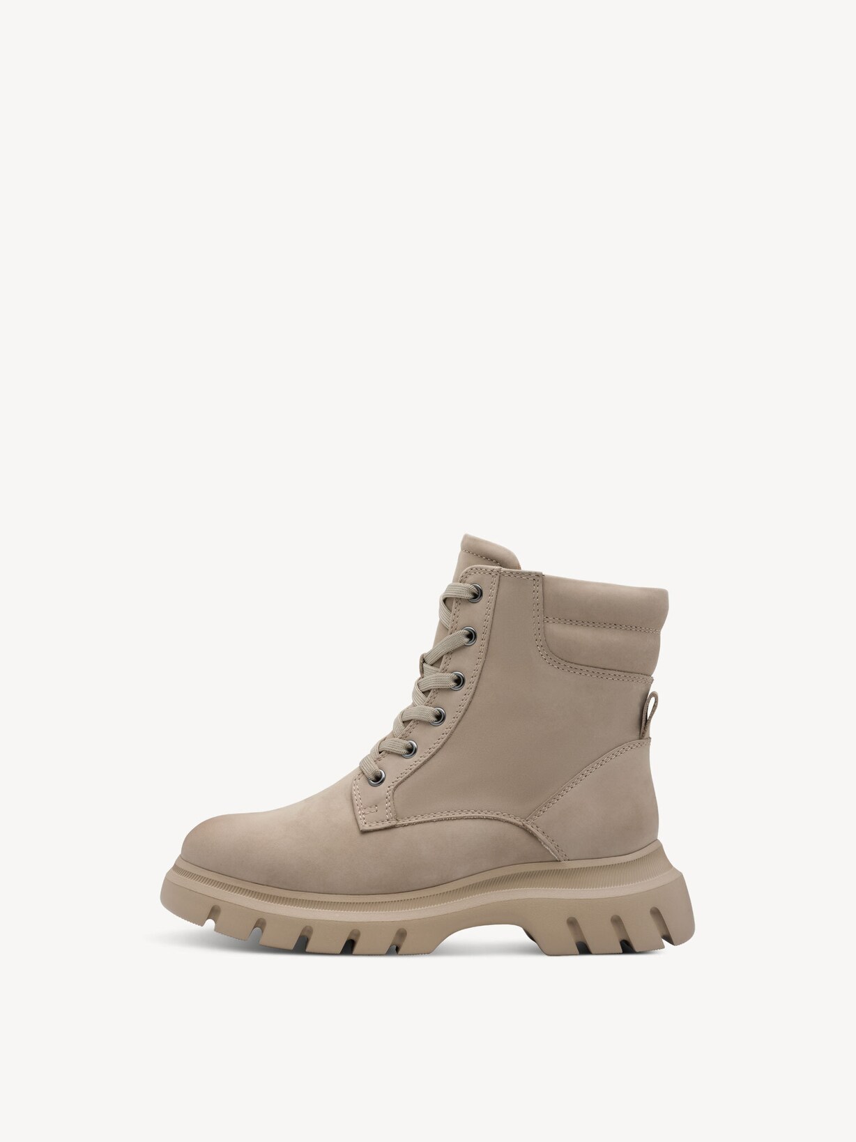Marco Tozzi, Lederstiefelette - beige Warmfutter TAUPE, Bild 3 von 7