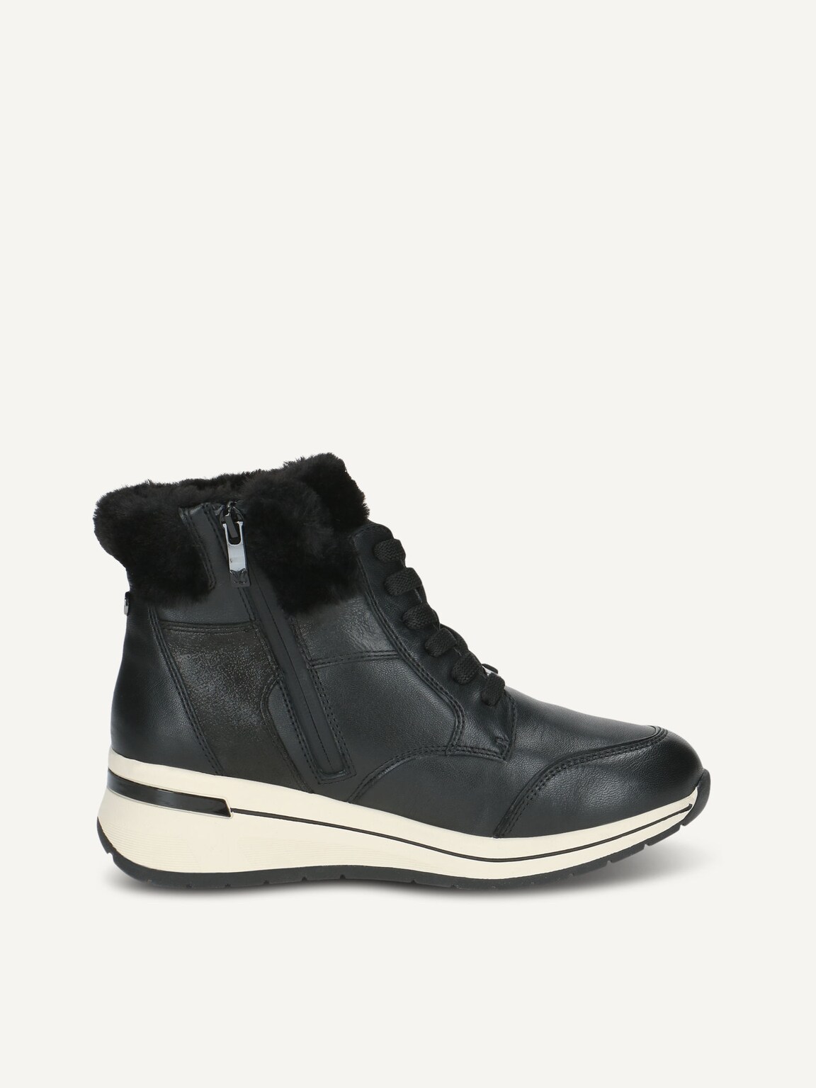 Caprice, Bootie - black warm lining BLACK COMB I, image 3 of 5