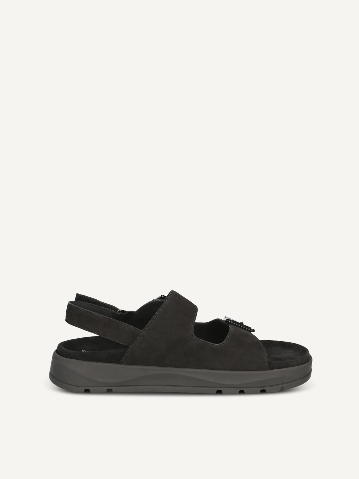 Caprice, Sandale en cuir - noir BLACK SUEDE, image 3 sur 5