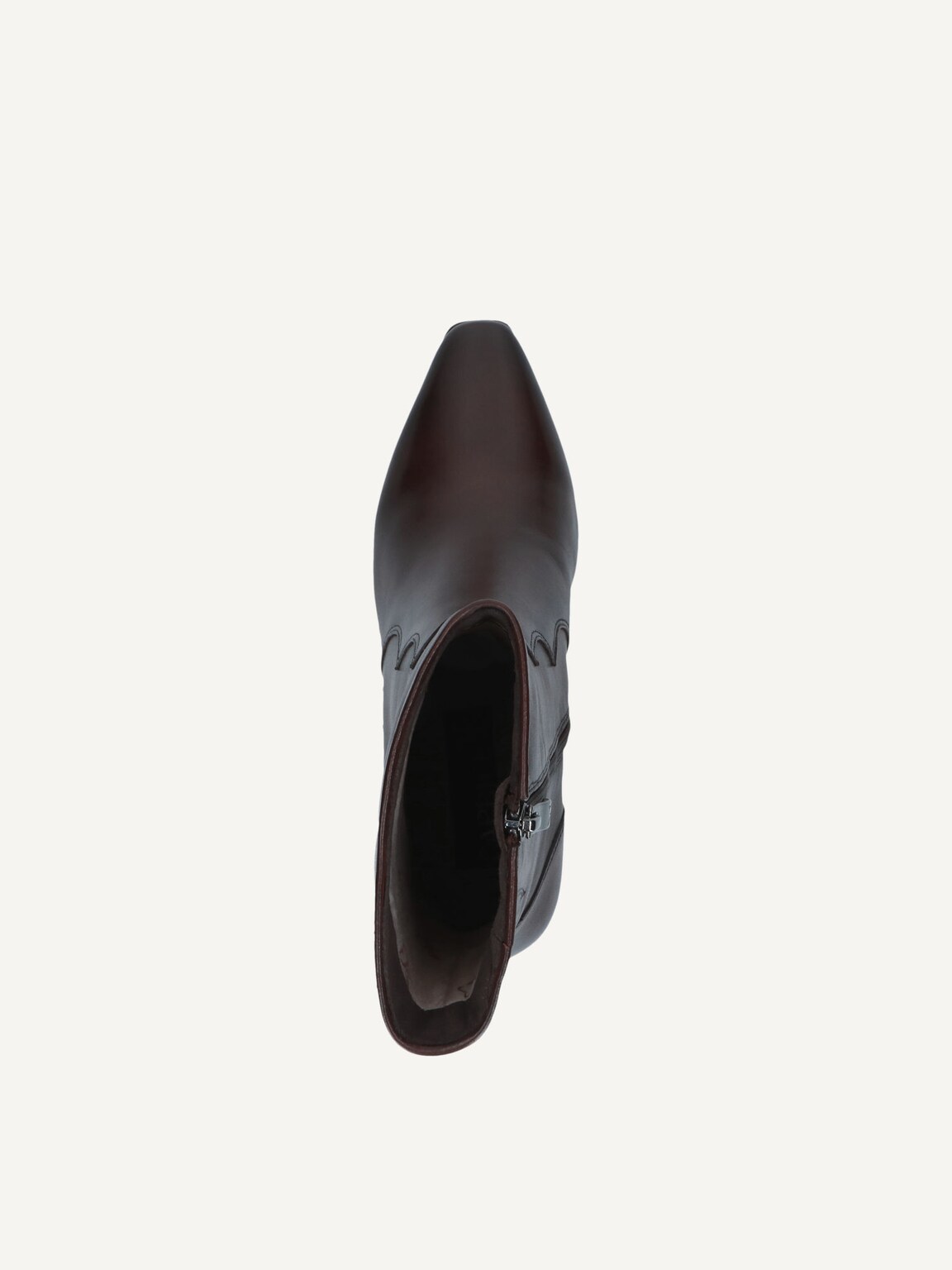 Caprice, Leather Bootie - brown DK BROWN NAPPA, image 6 of 6