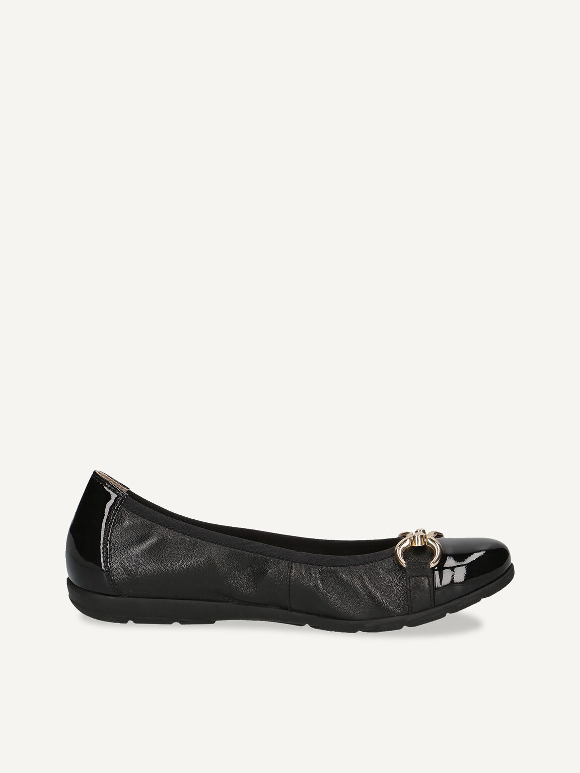 Caprice, Leather Ballerina - black BLACK COMB, image 3 of 5