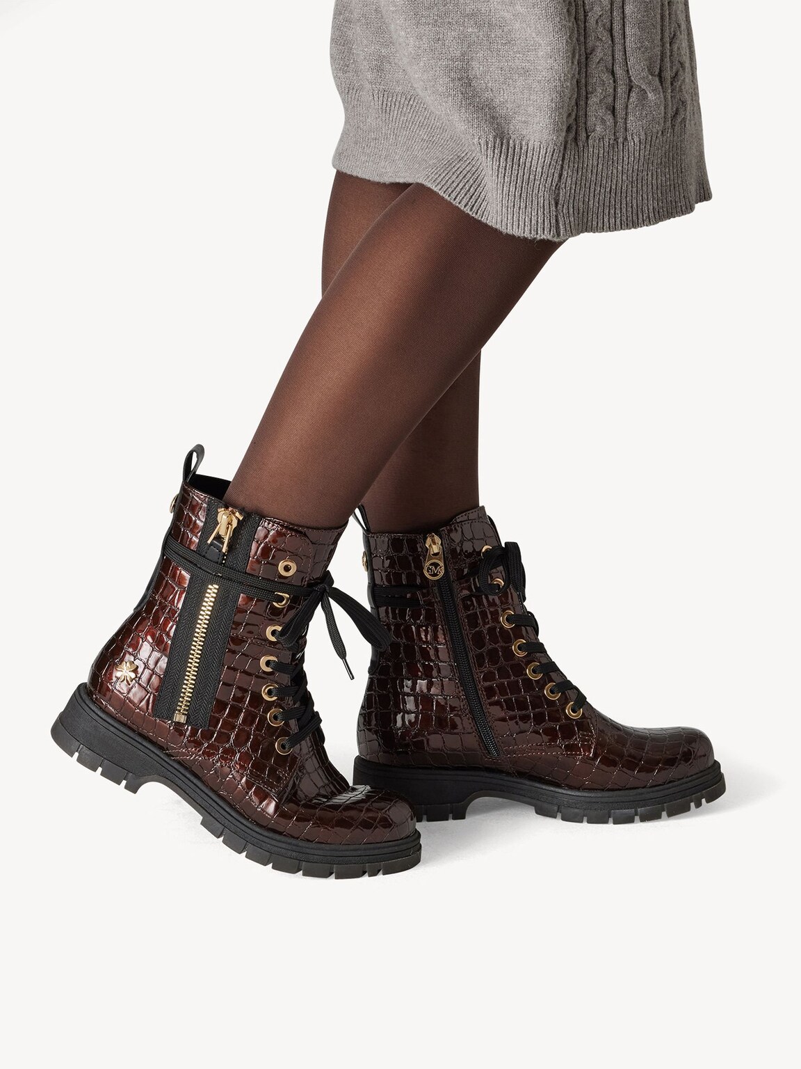 Marco Tozzi, Stiefelette - braun COGNAC CRO.P, Bild 2 von 7