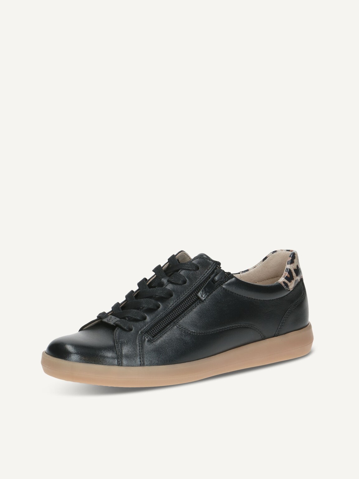 Caprice, Leather Sneaker - black BLACK NAPPA, image 1 of 5