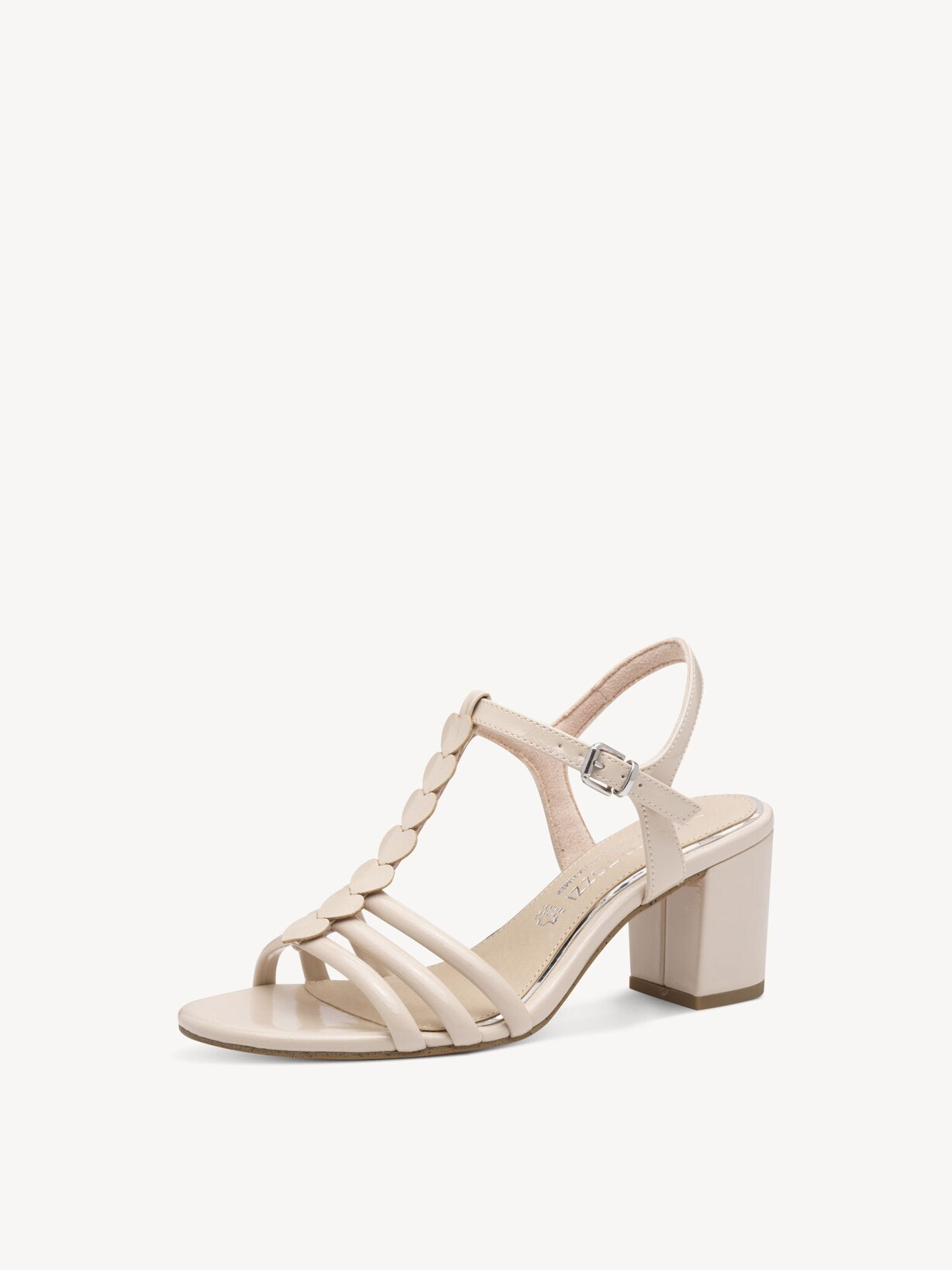 Marco Tozzi, Sandály - béžová IVORY PATENT, obrázek 1 z 6