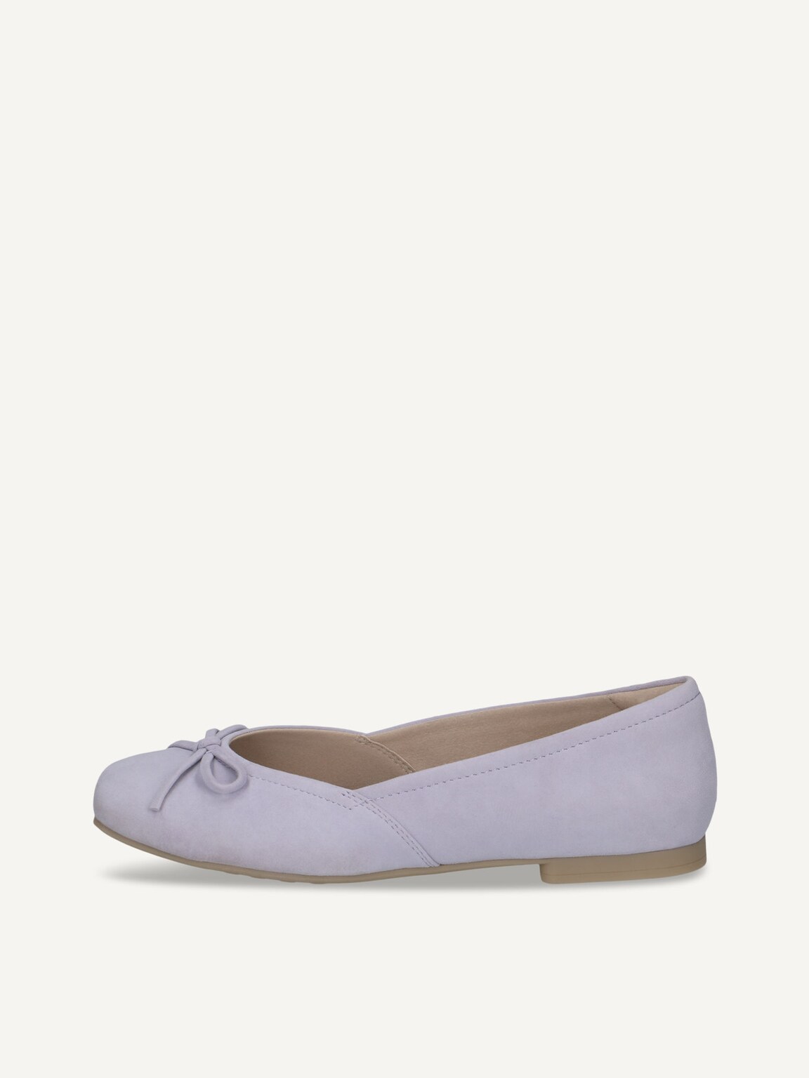 Caprice, Leather Ballerina - purple LAVENDER SUEDE, image 2 of 5