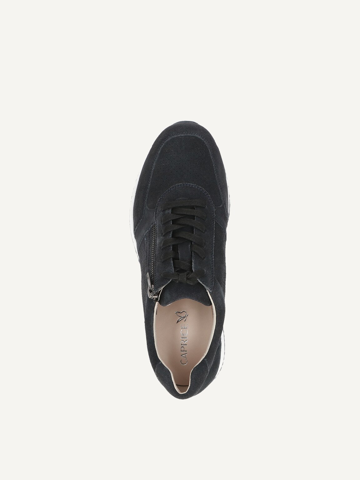 Caprice, Leather Sneaker - blue OCEAN SUEDE, image 4 of 4