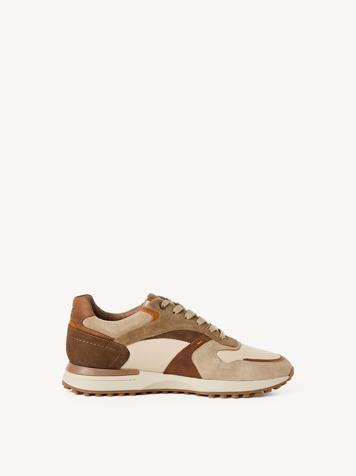 Marco Tozzi, Leather Sneaker - beige BEIGE COMB, image 6 of 6