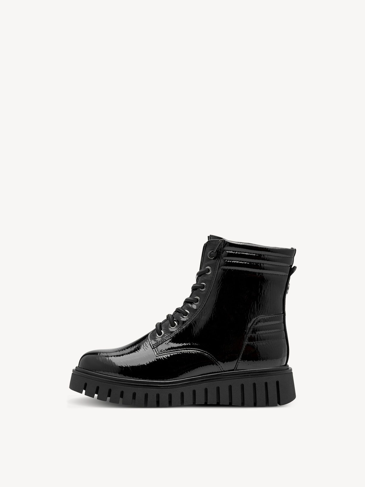 Marco Tozzi, Kotníčková obuv - černá BLACK PATENT, obrázek 2 z 6