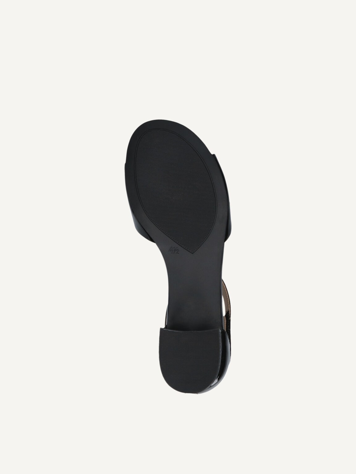 Caprice, Leather Heeled sandal - black BLACK PATENT, image 4 of 5