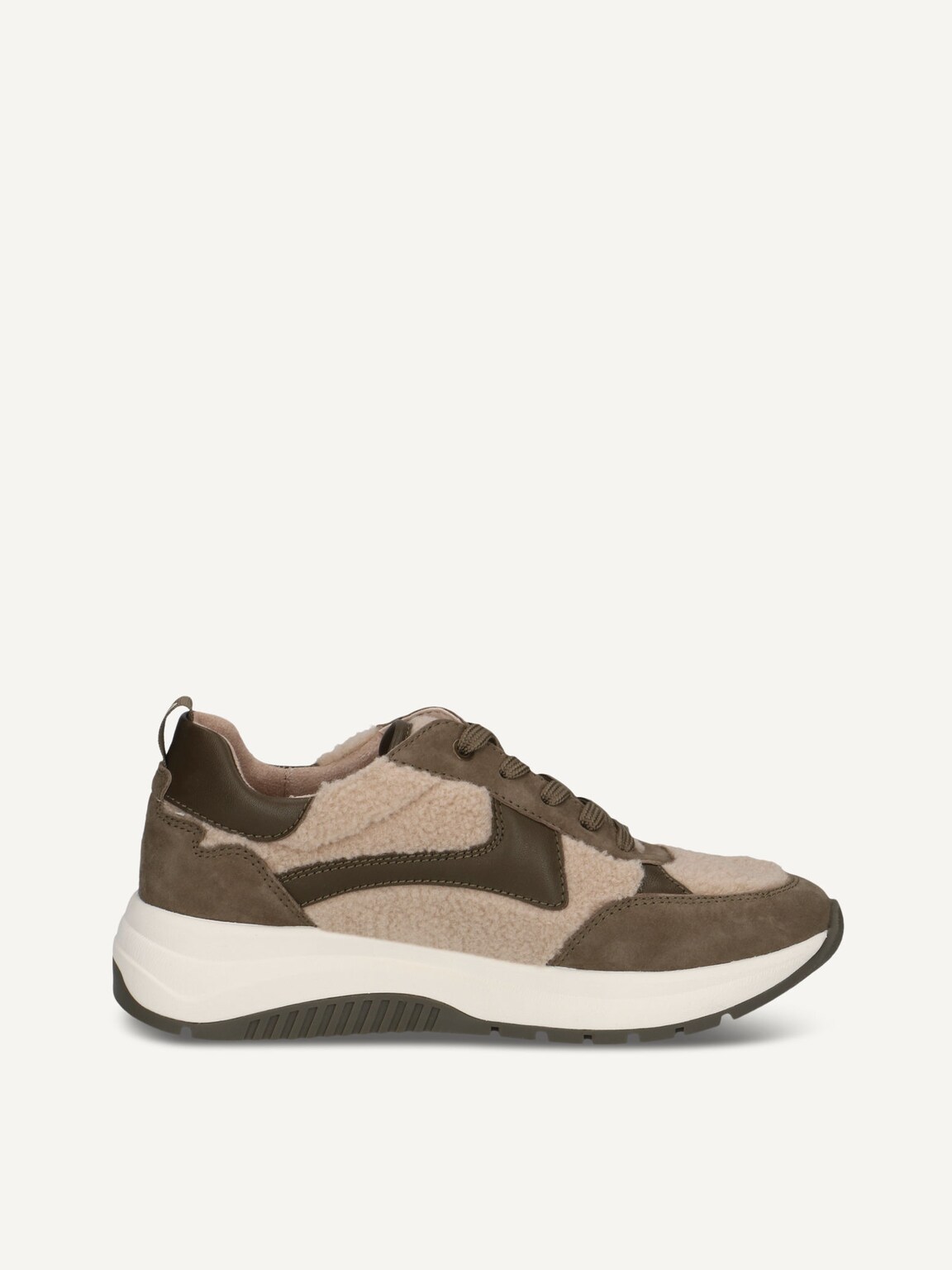 Caprice, Sneaker - khaki KHAKI/FUR, image 4 of 6