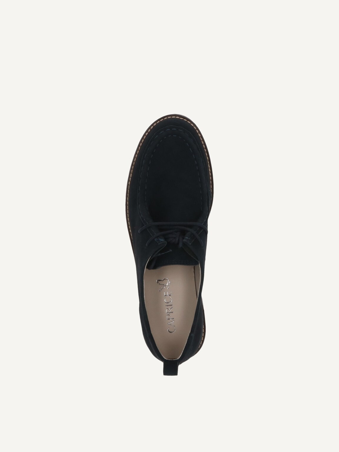 Caprice, Leather Low shoes - blue OCEAN SUEDE, image 5 of 5