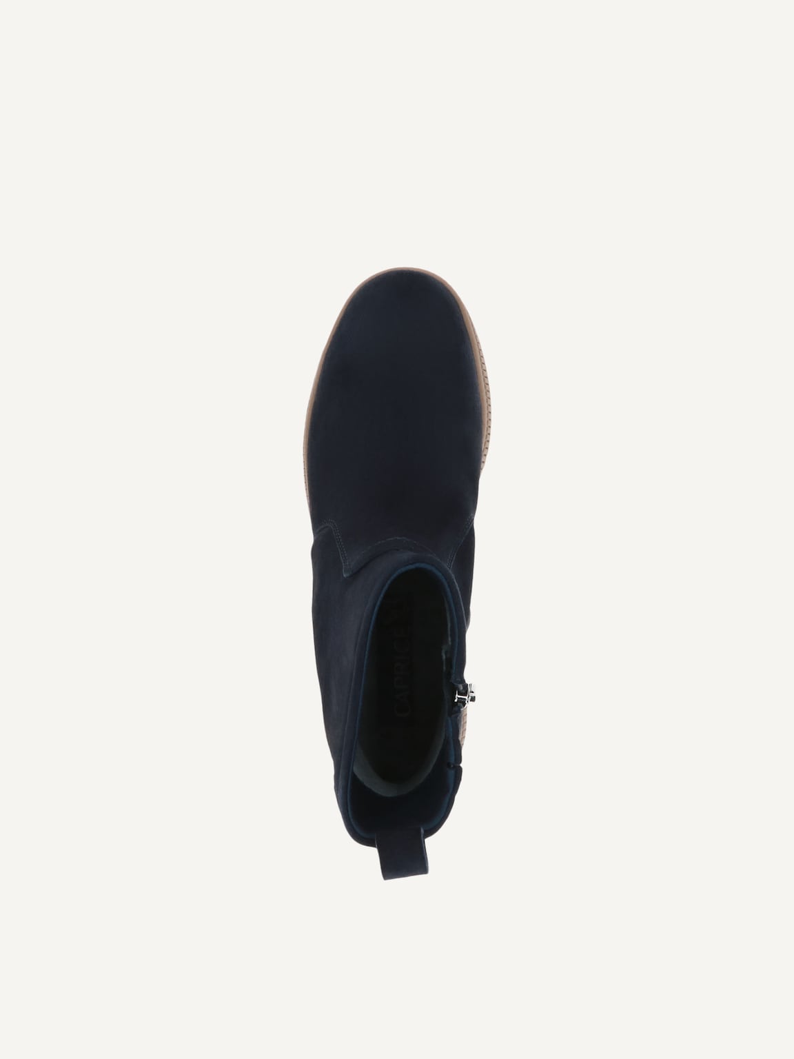Caprice, Leather Bootie - blue OCEAN SUEDE, image 5 of 5