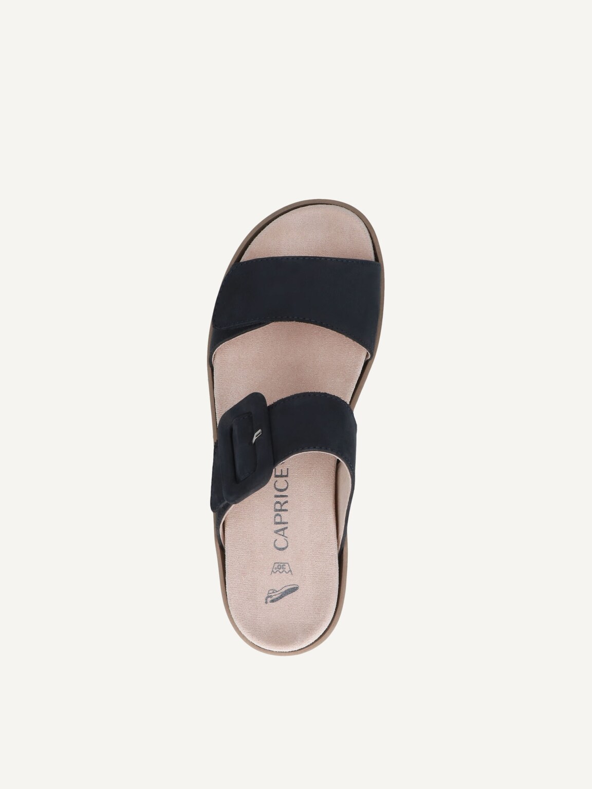 Caprice, Leather Mule - blue OCEAN NUBUC, image 5 of 5