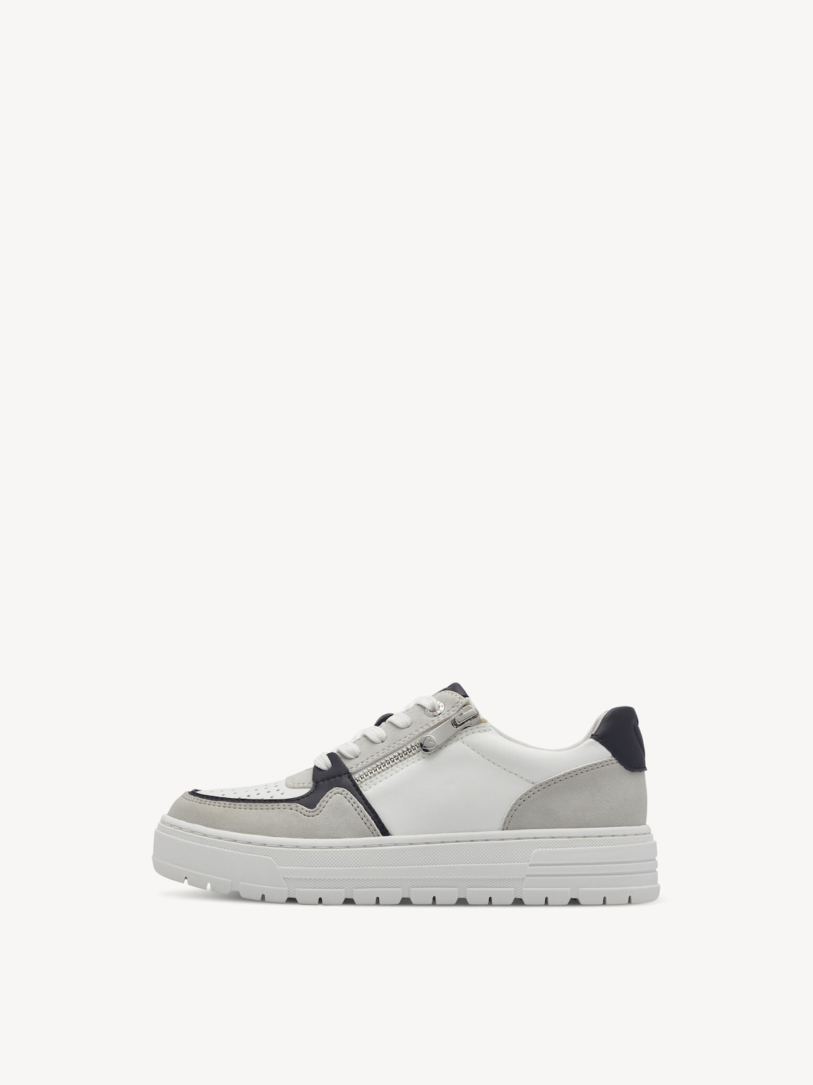 Marco Tozzi, Sneaker - bianco WHITE/BLACK, immagine 1 di 6