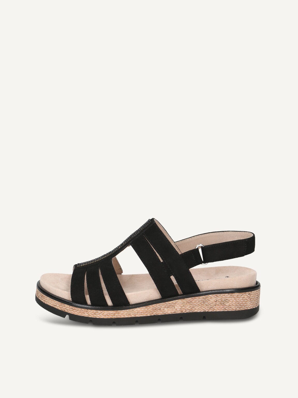 Caprice, Sandal - black BLACK SUEDE, image 2 of 5