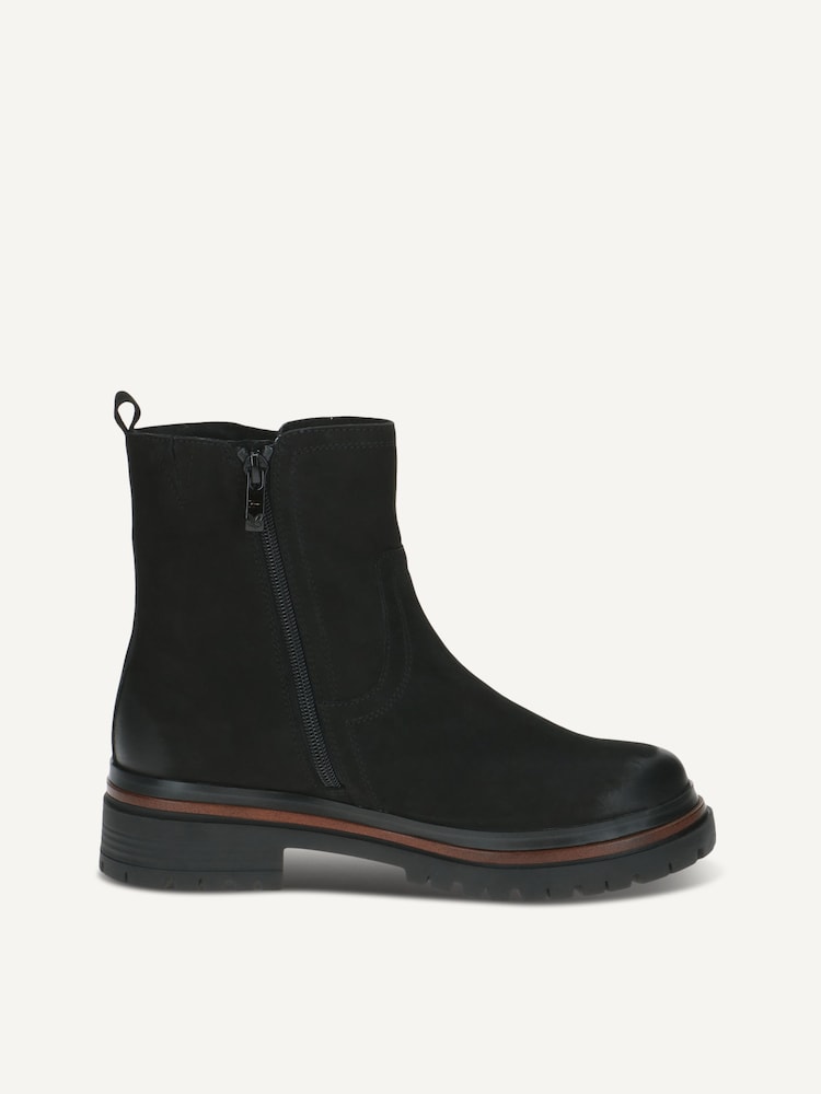 Caprice, Bottine en cuir - noir BLACK NUBUC, image 3 sur 5