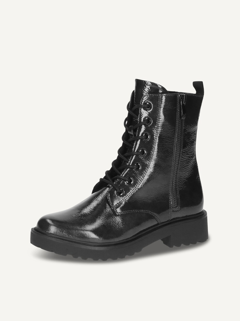 Caprice, Leather Bootie - black BLACK NAPLAK, image 1 of 6