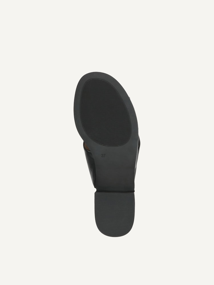 Caprice, Mule en cuir - noir BLACK NAPPA, image 5 sur 5