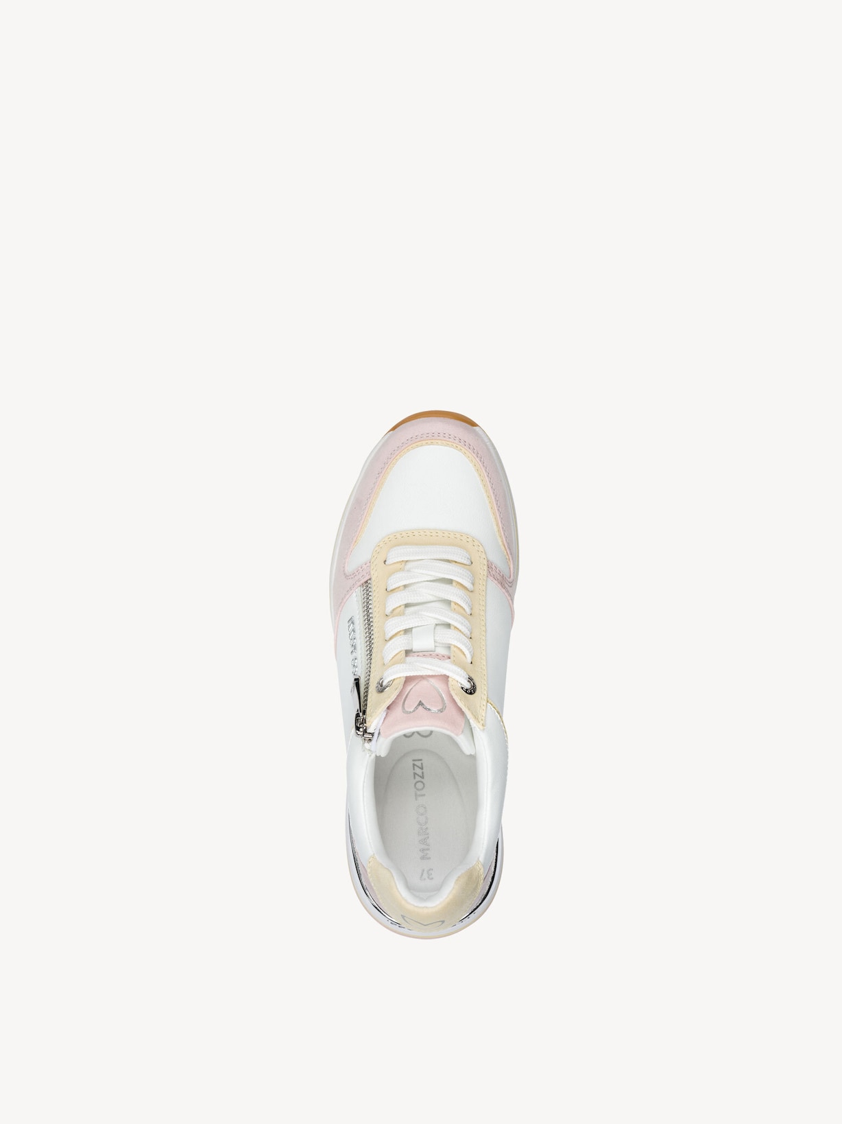 Marco Tozzi, Sneaker - weiß WHITE/ROSE, Bild 5 von 6