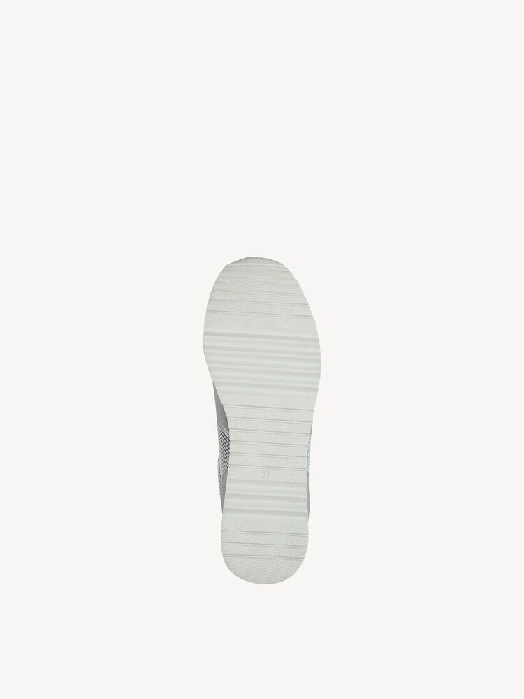 Marco Tozzi, Sneaker - bianco WHITE/SILVER, immagine 4 di 6
