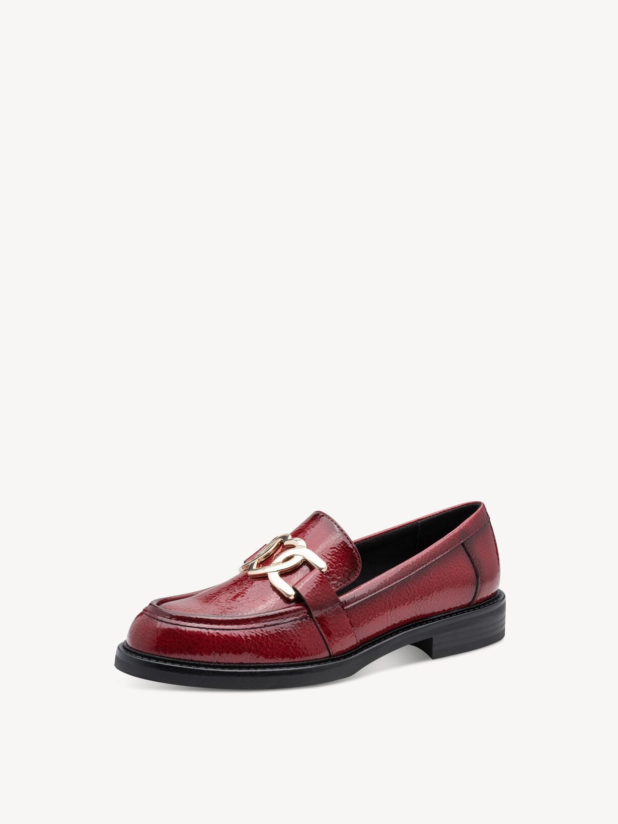 Marco Tozzi, Instappers - rood DK.RED PAT., afbeelding 1 van 6