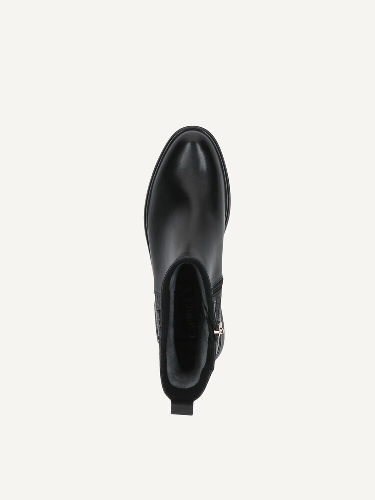 Caprice, Bottine en cuir - noir BLACK COMB, image 4 sur 5
