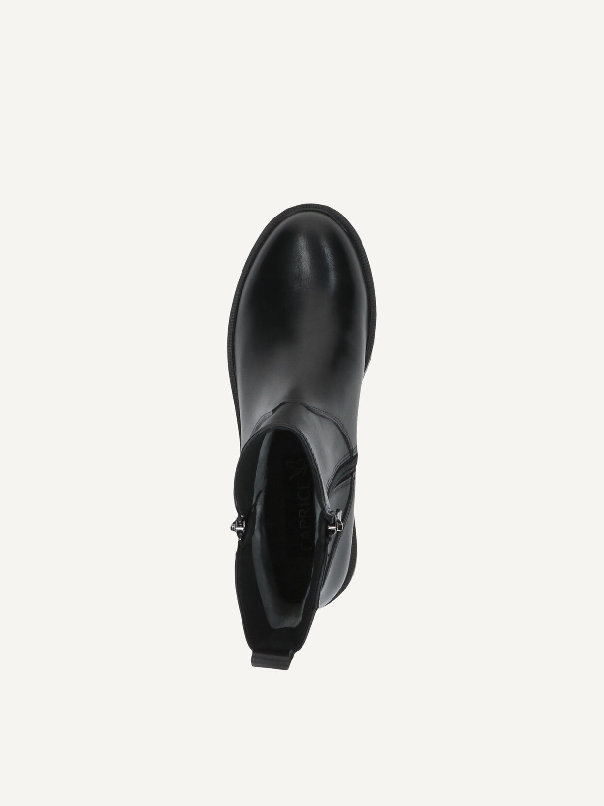 Caprice, Bottine en cuir - noir BLACK NAPPA, image 4 sur 5