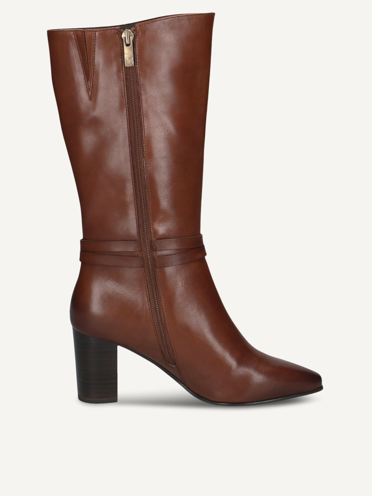 Caprice, Bottine en cuir - marron COGNAC NAPPA, Image 3 of 5