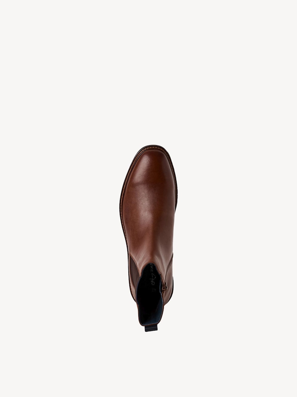 Marco Tozzi, Leren Chelseaboot - bruin COGNAC COMB, afbeelding 5 van 6