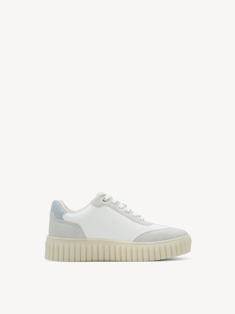Marco Tozzi, Sneaker - bianco WHITE/BLUE, immagine 6 di 6