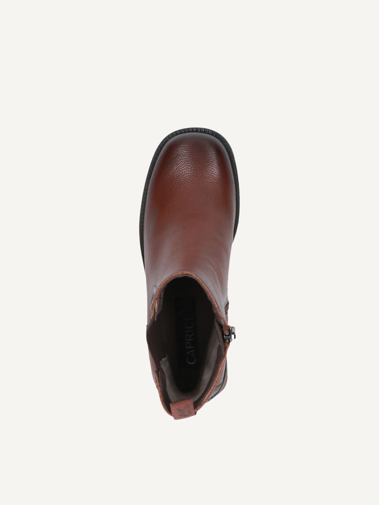 Caprice, Bottine en cuir - marron COGNAC NAPPA, image 5 sur 6