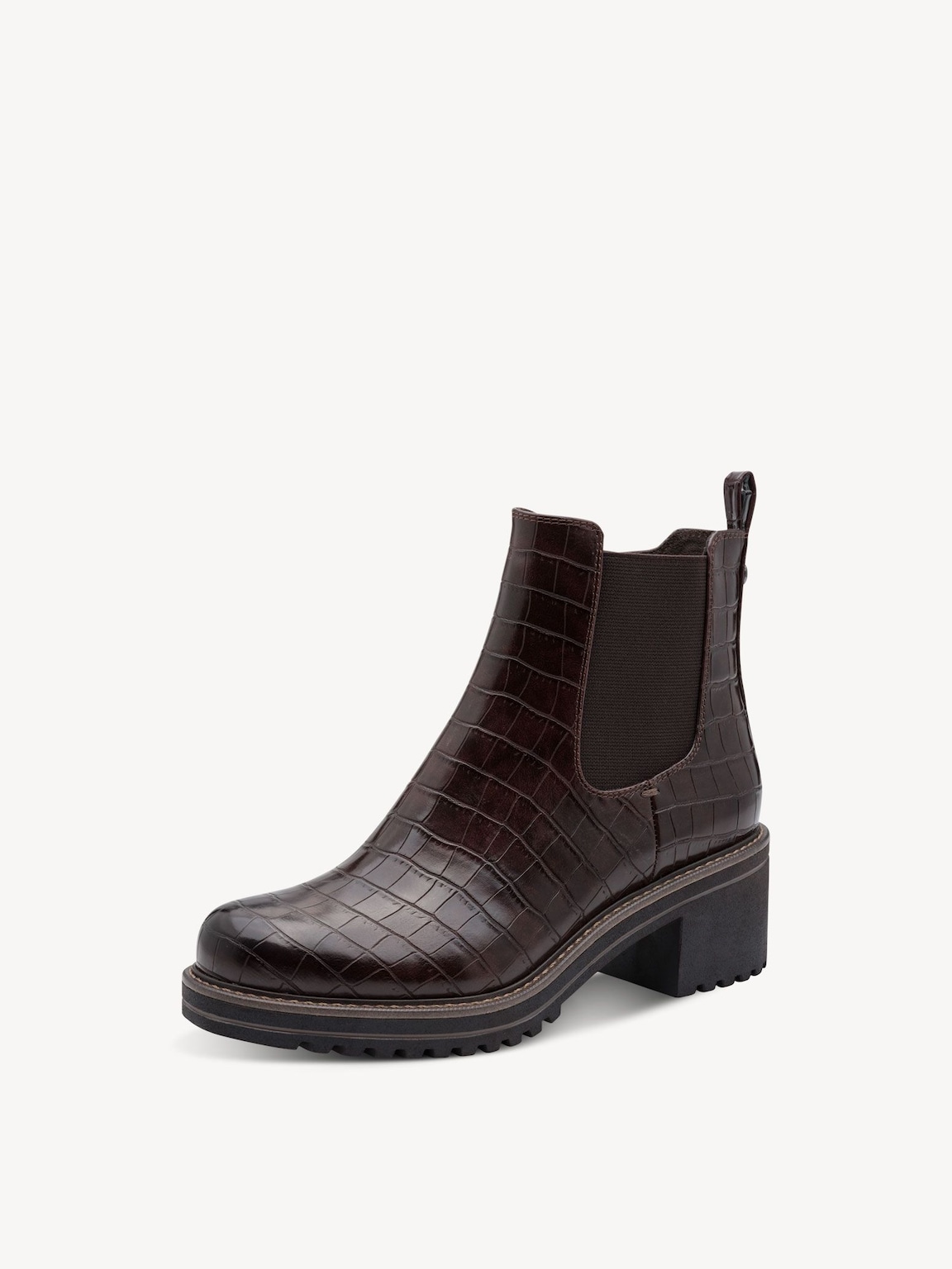 Marco Tozzi, Chelsea Boot - braun MOCCA CROCO, Bild 2 von 6