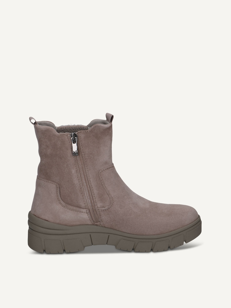 Caprice, Bottine en cuir - marron TAUPE SUEDE, image 3 sur 5