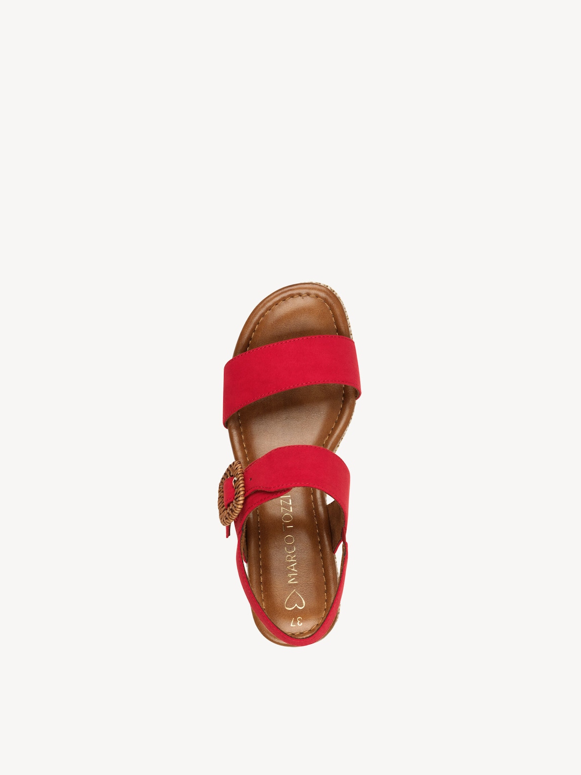 Marco Tozzi, Sandalo - rosso RED, immagine 3 di 6