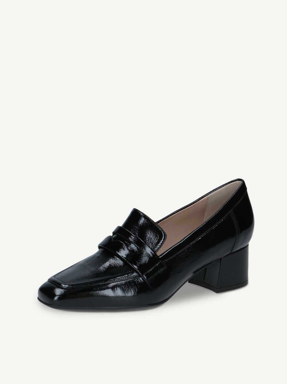 Caprice, Ledertrotteur - schwarz BLACK NAPLAK, Bild 2 von 5