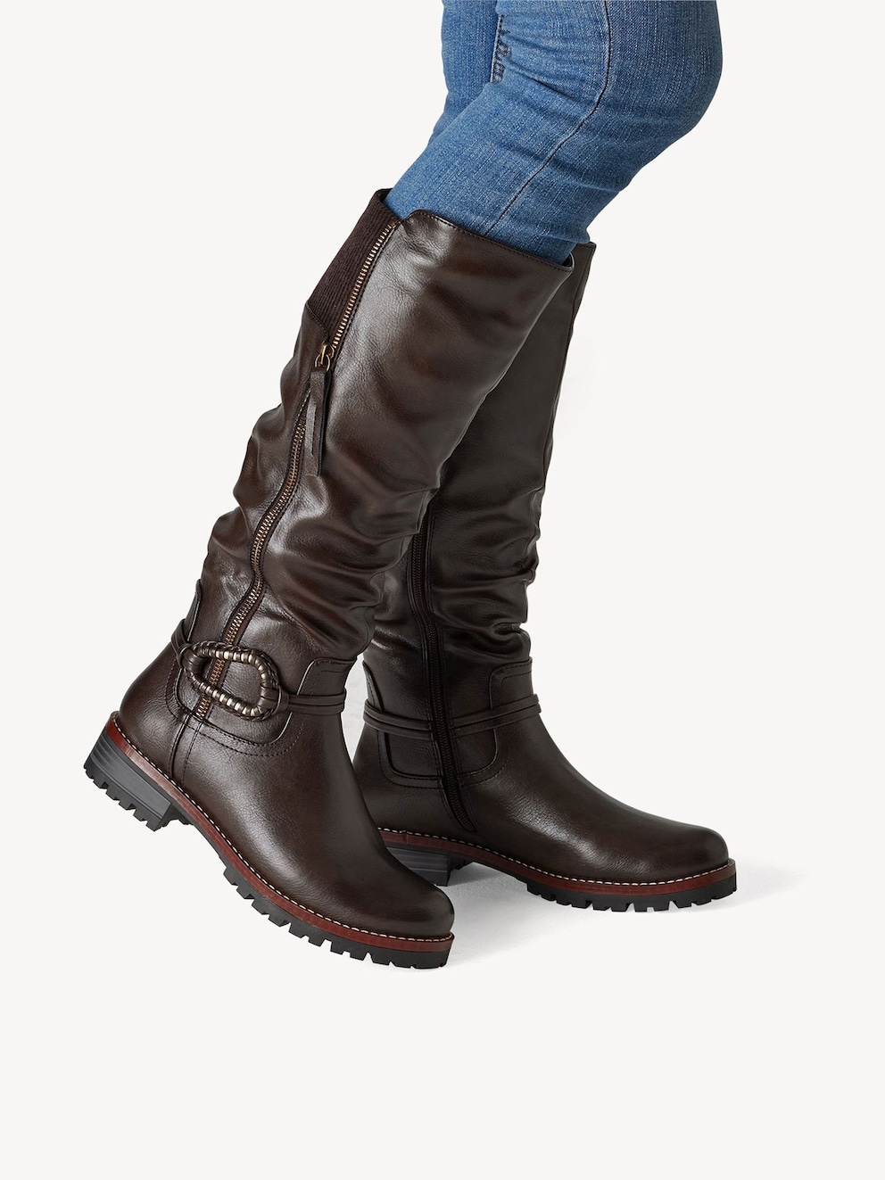 Marco Tozzi, Boots - brown warm lining, MOCCA, Image 2 of 7