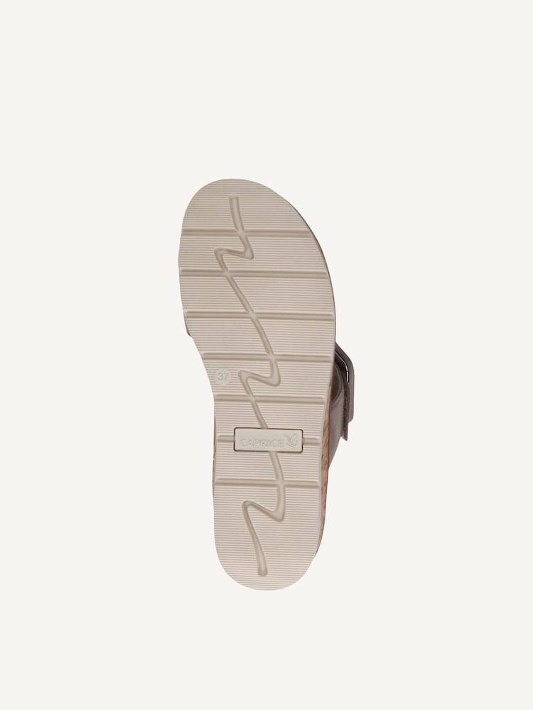 Caprice, Mule en cuir - marron TAUPE SUEDE, image 5 sur 5